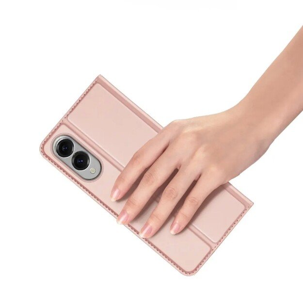 Dėklas Dux Ducis Skin Pro Samsung S937 S25 Edge rožinio aukso 5