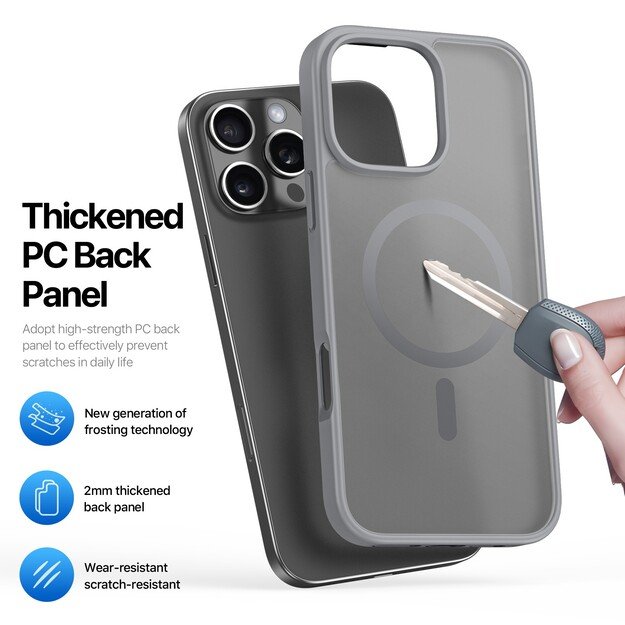 Dėklas Dux Ducis Yind Apple iPhone 16 Pro juodas 4