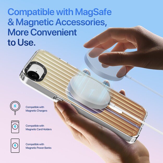 Dėklas Dux Ducis Zest Apple iPhone 16e Gradient Desert Gold 4