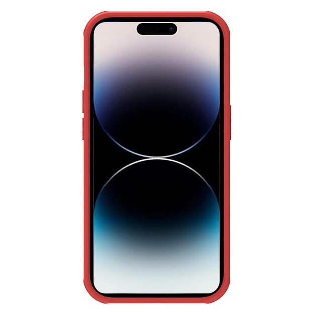 Dėklas Nillkin Super Frosted Shield Pro Apple iPhone 14 Pro Max raudonas 1