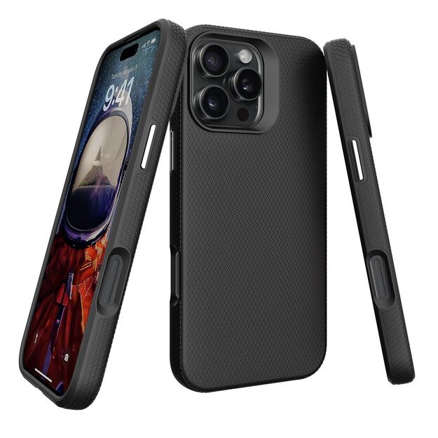 Dėklas Perfectionists Triangle Mag Case Apple iPhone 14 Pro juodas 2