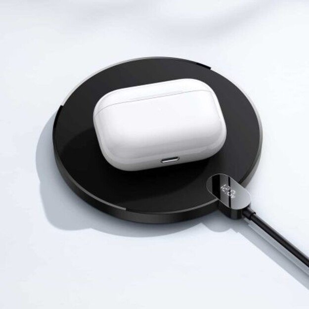 Įkroviklis belaidis Baseus Digital LED Display Gen2 15W, juodas CCED000001 4