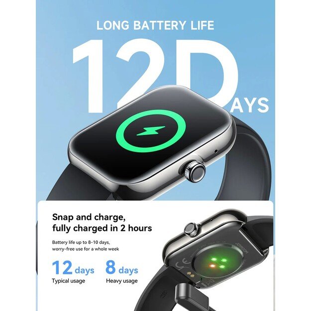 I&scaron;manusis laikrodis Joyroom JR-FT5 Plus Fit-Life Series Smart Watch (Answer/Make Call) juodas 3