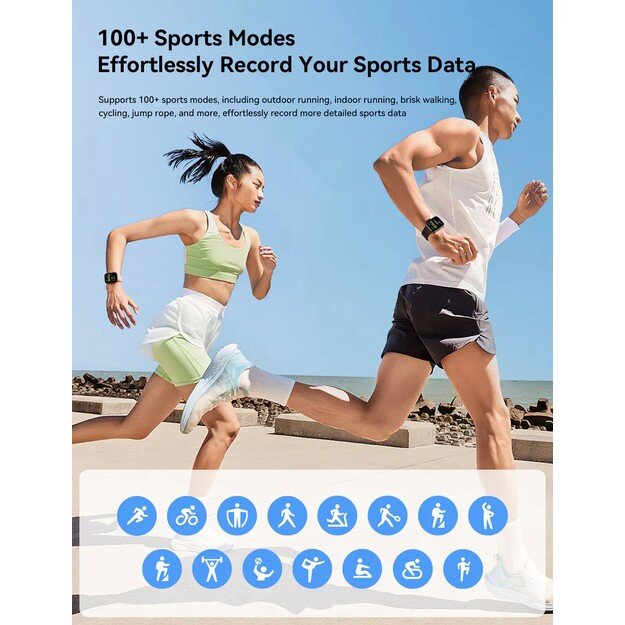 I&scaron;manusis laikrodis Joyroom JR-FT5 Plus Fit-Life Series Smart Watch (Answer/Make Call) juodas 4