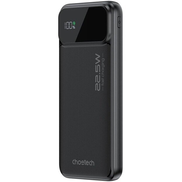 I&scaron;orinė baterija Power Bank Choetech B728 22.5W 10000mAh juoda