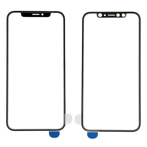 LCD stikliukas Apple iPhone X/XS su OCA juodas V2 ORG