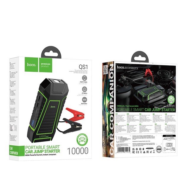 Mobilus energijos &scaron;altinis Hoco QS1 600A max 10000mAh 5