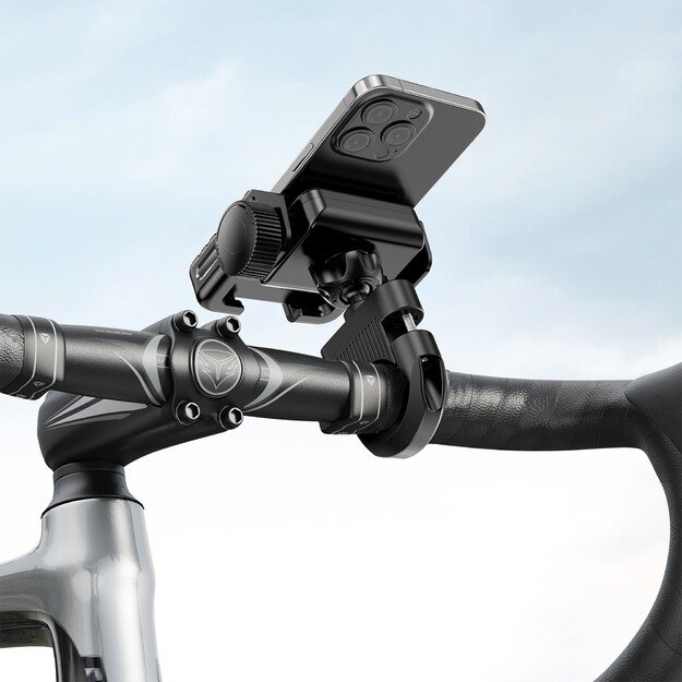 Telefono laikiklis dviračiui Acefast D58 juodas 7