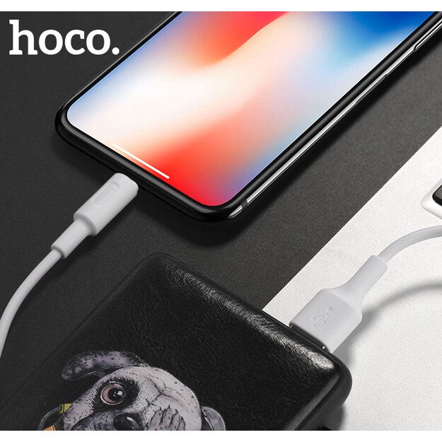 USB kabelis Hoco X25 Lightning 1.0m baltas 3