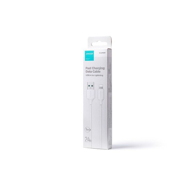 USB kabelis Joyroom S-UL012A9 USB to Lightning 2.4A 1.0m baltas 3