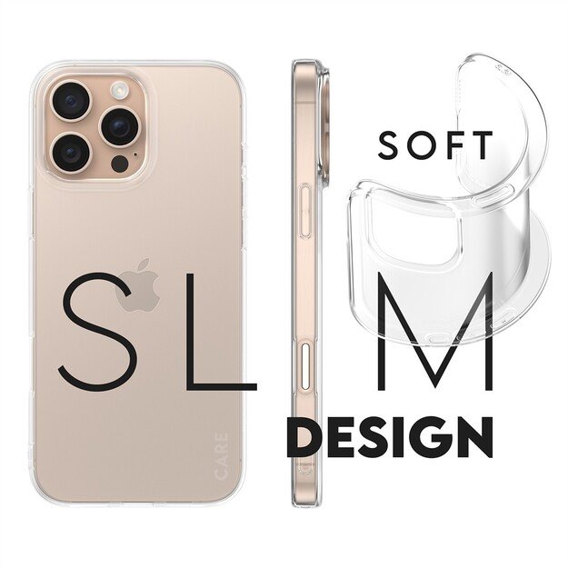 CARE Fashion case X-Ray Soft Basic iPhone 16 Pro Max, Transparent 7