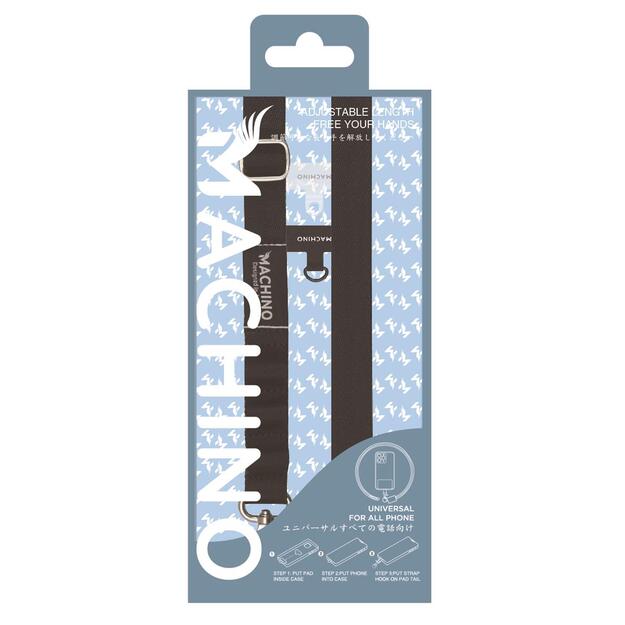 Machino Crossbody strap  MC-LG 02 BLACK 1