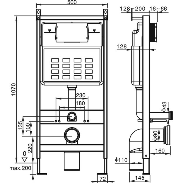 Potinkinis rėmas WC009D 1