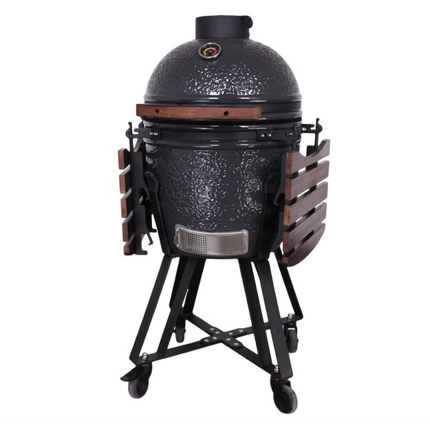 Kepsninė Kamado Media E-21 BBQ Juoda 1