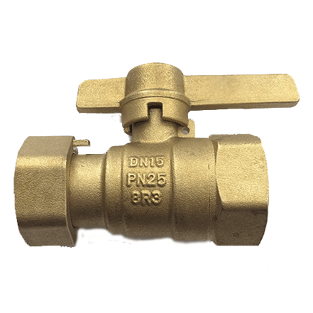 Ventilis tiesus 3/4x3/4 v/v 146040 ARCO su laisva veržle