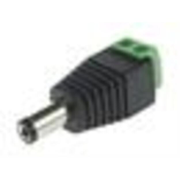 POWER CONNECTOR PLUG-SCREW/WTYKDC GENWAY 1