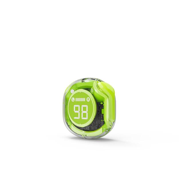 HEADSET BLUETOOTH/GREEN TWST-01-G GEMBIRD