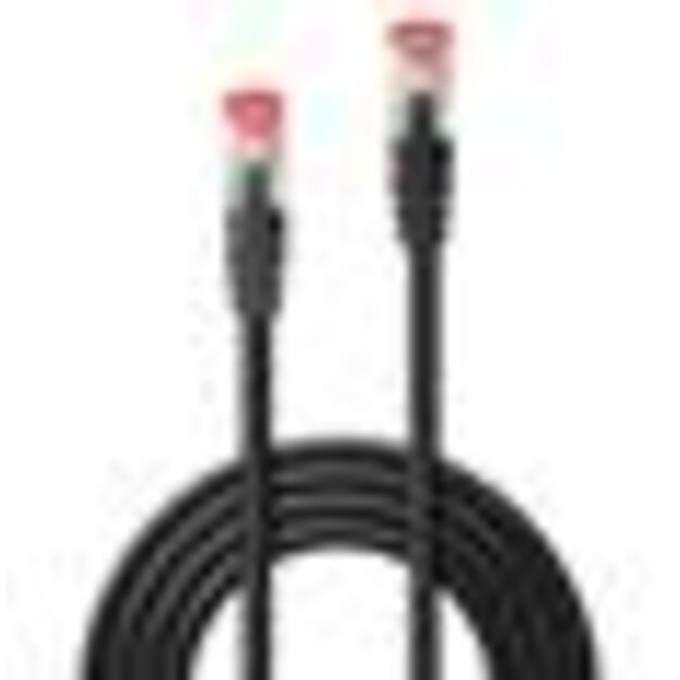 CABLE CAT6 S/FTP 5M/BLACK 47781 LINDY 1