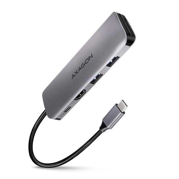I/O HUB USB-C 5IN1/0.13M HMC-5G22 AXAGON