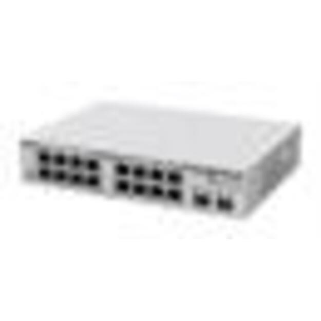 Switch|MIKROTIK|16x10Base-T / 100Base-TX / 1000Base-T|CSS318-16G-2S+IN 1