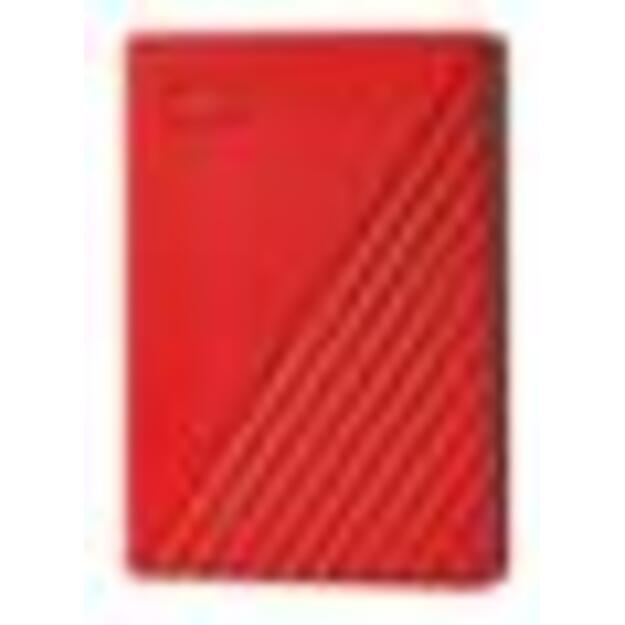 External HDD|WESTERN DIGITAL|My Passport|6TB|USB 2.0|USB 3.2|Colour Red|WDBR9S0060BRD-WESN 1