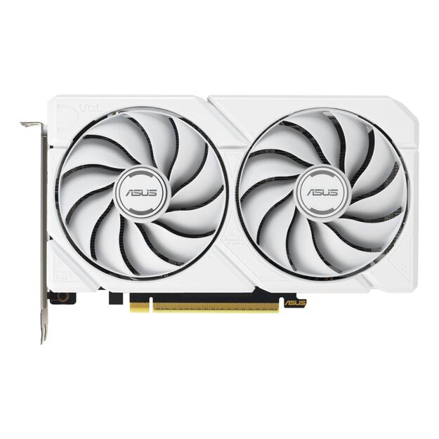 Graphics Card|ASUS|AMD|Radeon RX 9060 XT|16 GB|GDDR6|PCI Express 5.0|Active|DUAL-RX9060XT-16G-WH