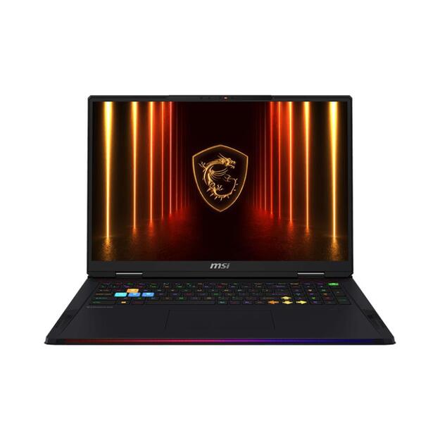 Notebook|MSI|Raider|18 HX AI A2XWJG|CPU  Core Ultra|U9-285HX|2800 MHz|18 |3840x2400|RAM 64GB|DDR5|6400 MHz|SSD 2TB+2TB|NVIDIA GeForce RTX 5090|24GB|ENG|Card Reader SD Expres|Windows 11 Home|Black|3.6 kg|RDR18HXAIA2XWJG-232NL