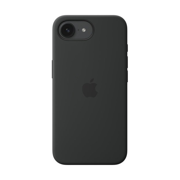 MD3N4ZM/A iPhone 16e Silicone Case, Black