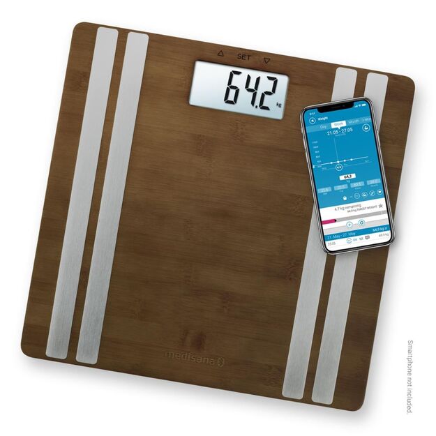 Medisana BS 552 connect bamboo body analysis scale 6