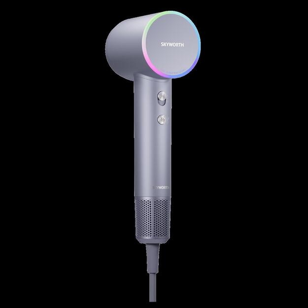 MH18 Skyworth Ultrasonic Hair Dryer, Silver Silver 2
