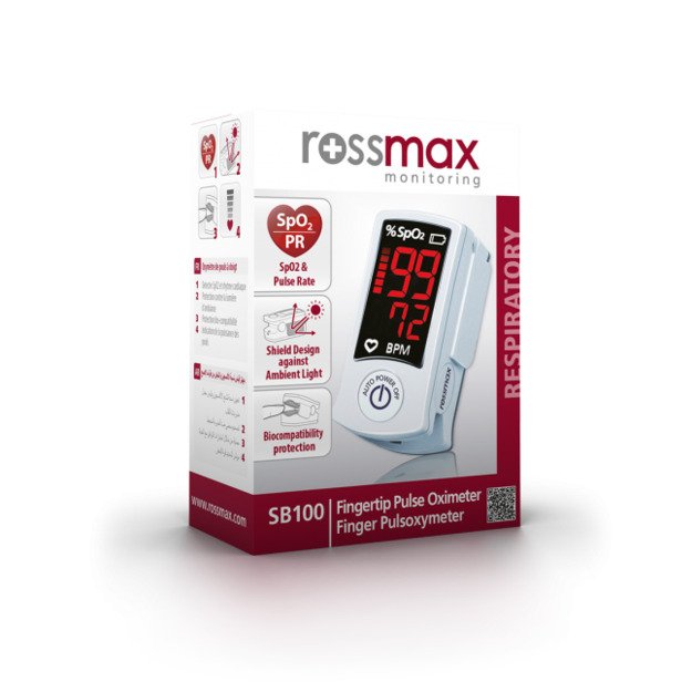 Rossmax SB100 Pulse Oximeter fingertip 1