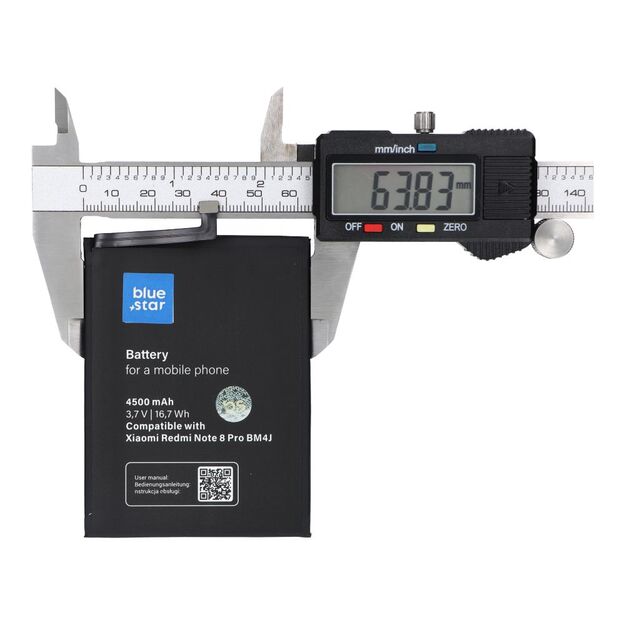 Battery for Xiaomi Redmi Note 8 Pro (BM4J) 4500 mAh Blue Star 2