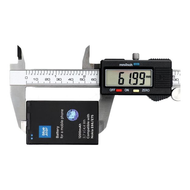 Battery for Nokia E66 / E75 / C5-03 / 3120 Classic / 8800 Arte Saphire 1200 mAh Blue Star Premium 3