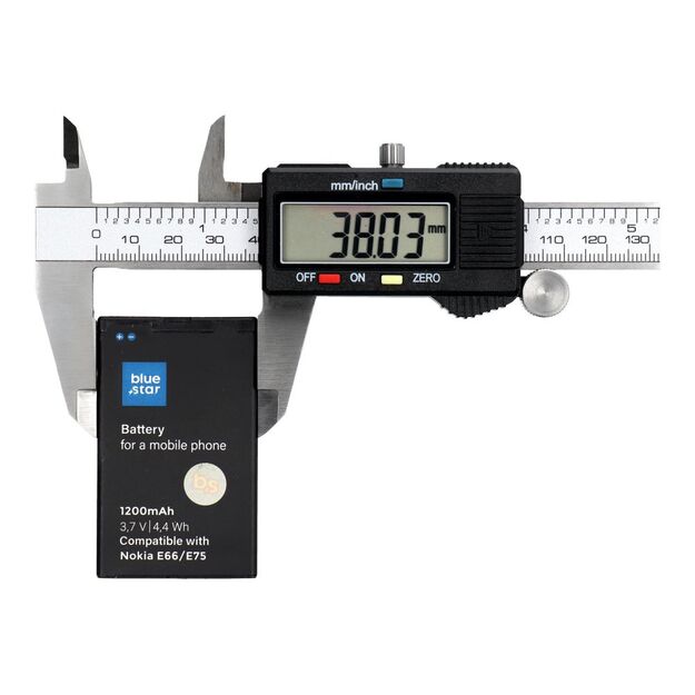 Battery for Nokia E66 / E75 / C5-03 / 3120 Classic / 8800 Arte Saphire 1200 mAh Blue Star Premium 2