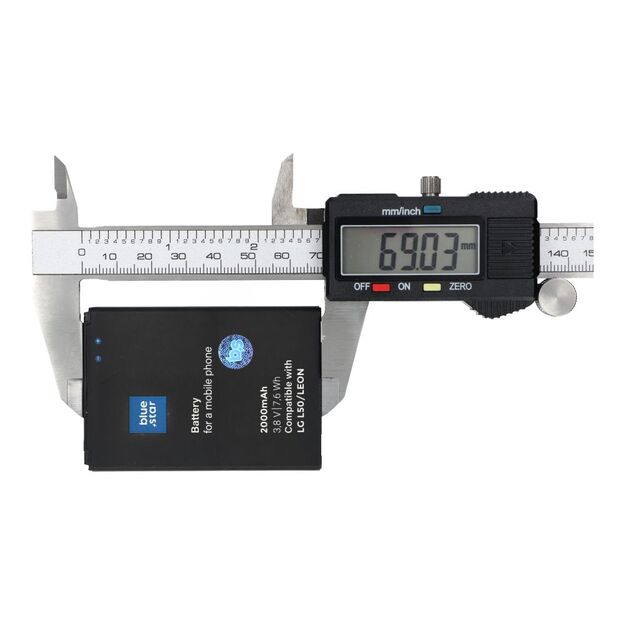 Battery for LG L50 L / Fino / Joy / Leon 2000 mAh Blue Star Premium 3