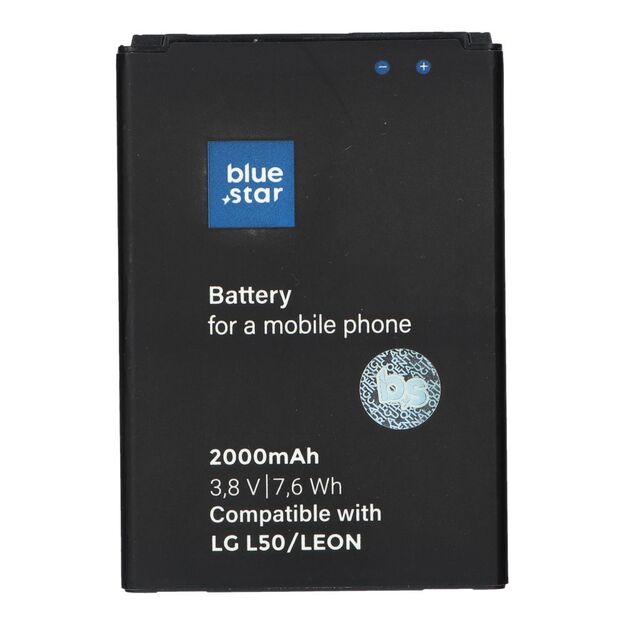 Battery for LG L50 L / Fino / Joy / Leon 2000 mAh Blue Star Premium