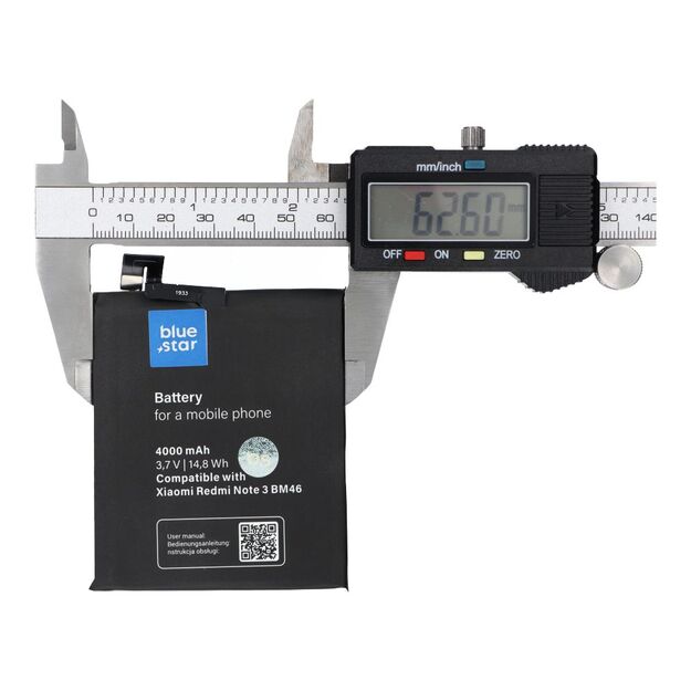 Battery for Xiaomi Redmi Note 3 (BM46) 4000 mAh Blue Star 2