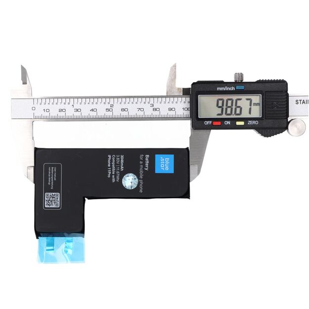 Battery without BMS for iPhone 11 PRO 3046 mAh Blue Star HQ 2