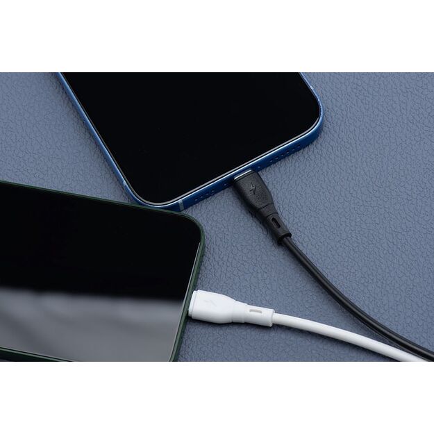 Cable USB A to Lightning Blue Star 2,4A ECO 1 m PJ68-24-2.4 white 4