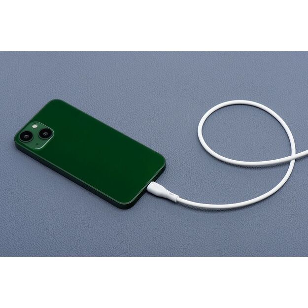 Cable USB A to Lightning Blue Star 2,4A ECO 1 m PJ68-24-2.4 white 1