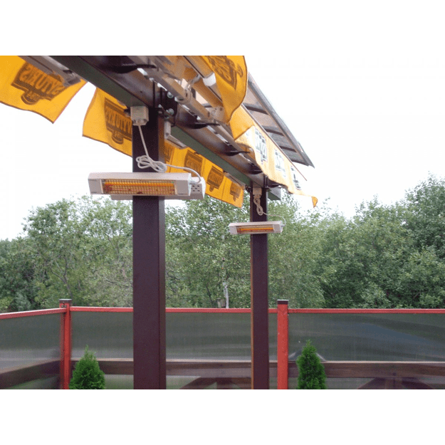 Halogeninis infraraudonųjų spindulių &scaron;ildytuvas VARMA TOP 8