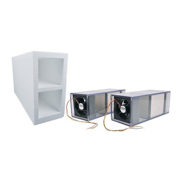 Dvisrautis sieninis mini rekuperatorius AirUnit Gemini 5