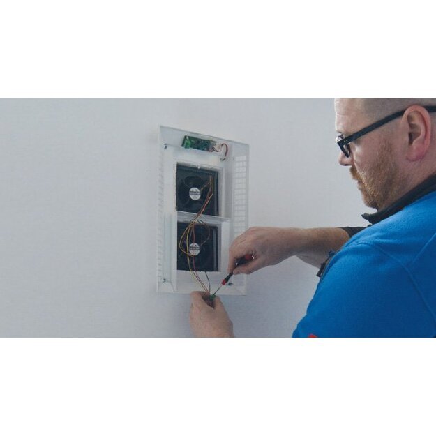 Dvisrautis sieninis mini rekuperatorius AirUnit Gemini 12