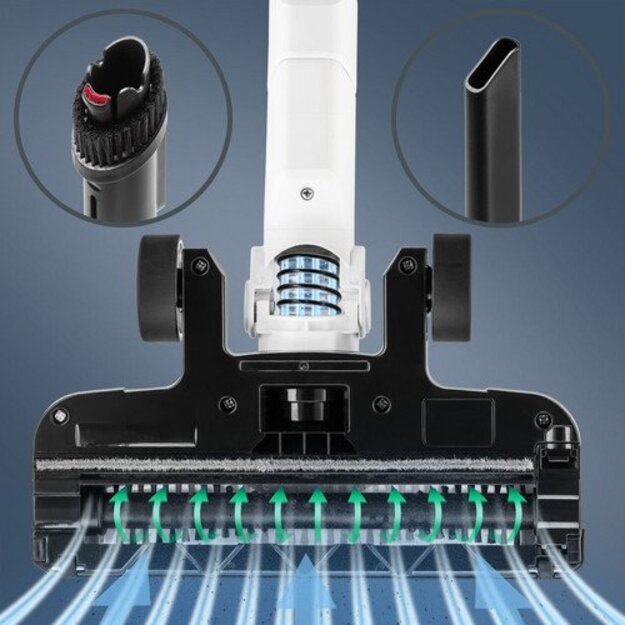 Belaidis dulkių siurblys - &scaron;luota Trotec VC 150 E 6