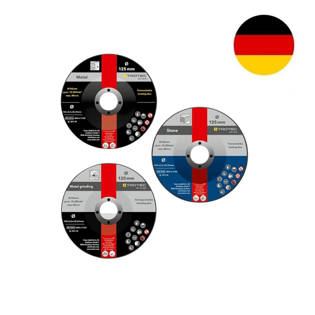 Pjovimo ir &scaron;lifavimo diskų rinkinys Trotec