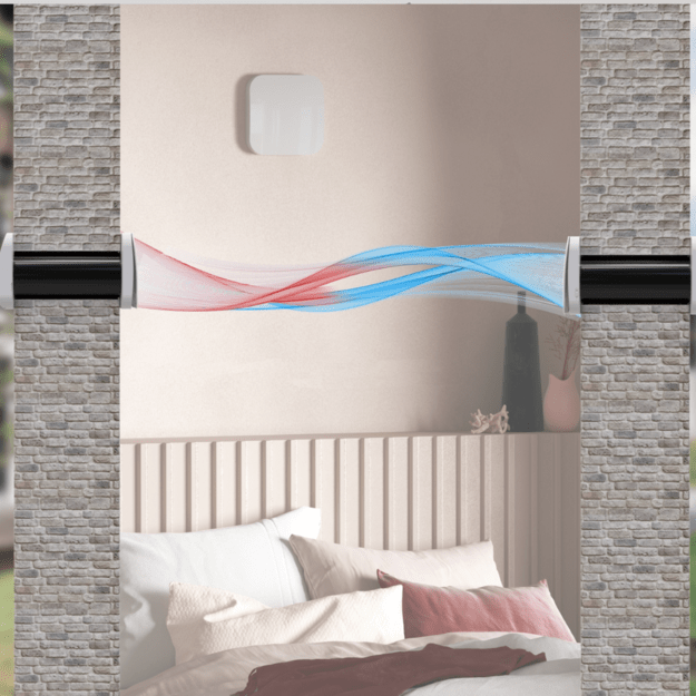 Sieninis mini rekuperatorius BSK Zephyr Mini 3