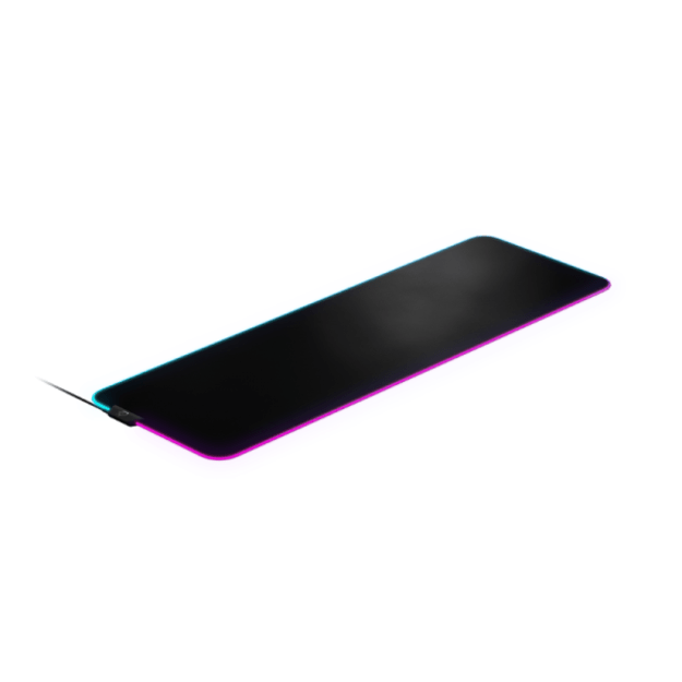 SteelSeries QcK Prism XL Black (900 x 300 x 4mm) (Juodas) Pelės Kilimėlis 