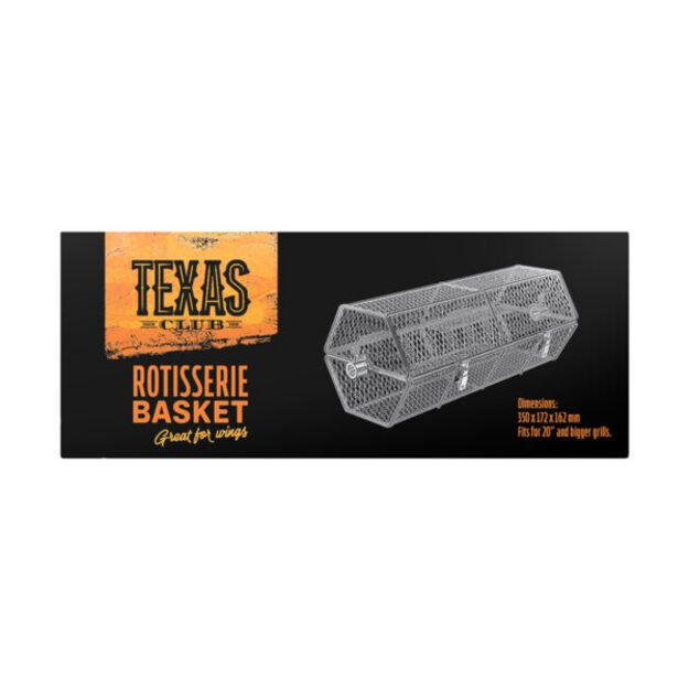 Ovalus krepšys Rotisserio priedas