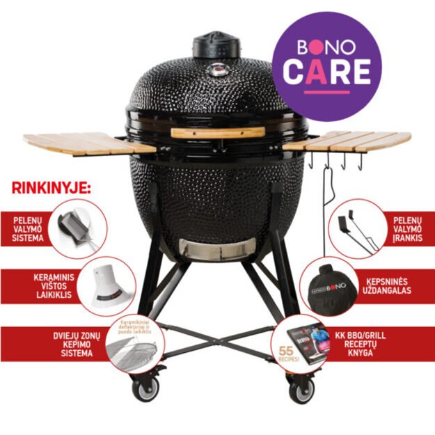 Keramikinė kepsninė Kamado Bono  Limited 25