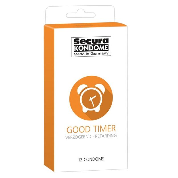 Prezervatyvai Secura Good Timer (12 vnt.) 2
